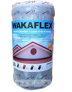 280mm x 5mtr Roll Wakaflex Terracotta Butyl Based Flexible Flashing