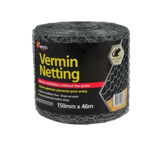 150mm x 46mtr Vermin Netting