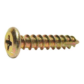 10g x 45mm Y/Zinc Wafer Head screws
