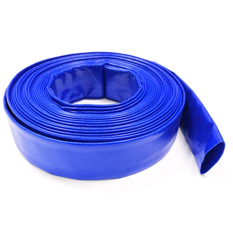 76mm  Blue Layflat Hose per Mtr - Unfitted