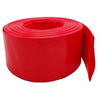 76mm  Red Layflat Hose per meter - Unfitted