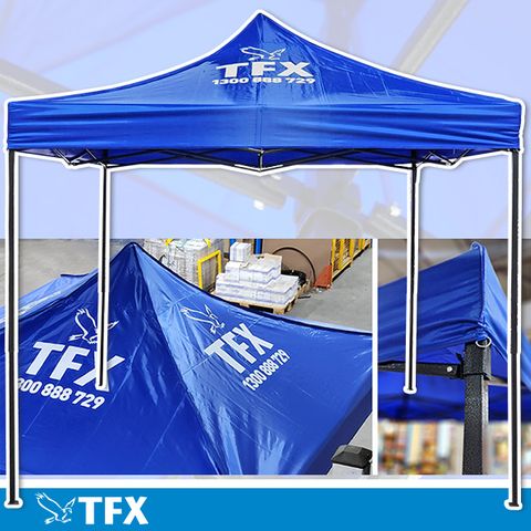 3m x 3m Gazebo - TFX Branded - With Wheeled Storage bag