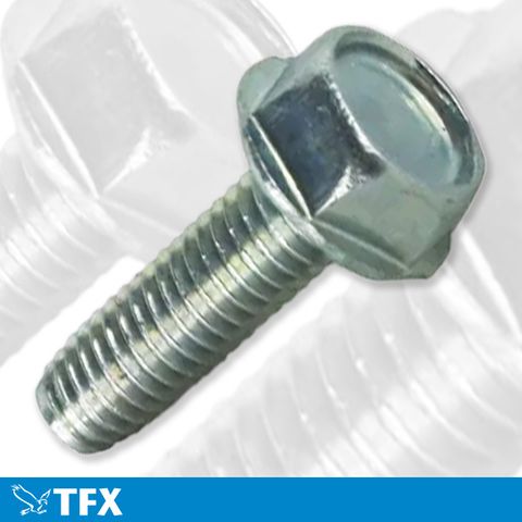 TAPTITE HEX STEEL WASHER HEAD ZINC M8 X 30