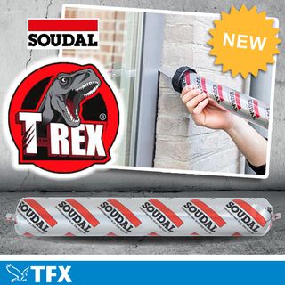 600ml Soudal 45FC  Pro Concrete Grey