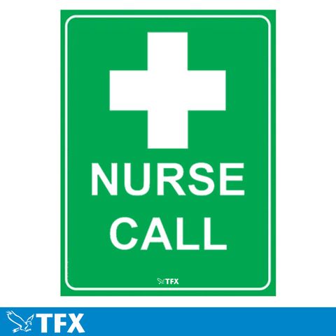 Nurse Call With Image Poly 450 x 600 W/Green