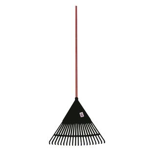 600mm Wooden Handle Plastic Leaf Rake