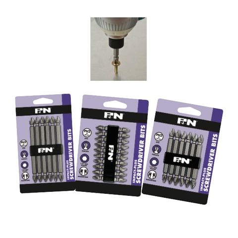 75mm Impact Screwdriver Bits Double Ended High Resistance PH2