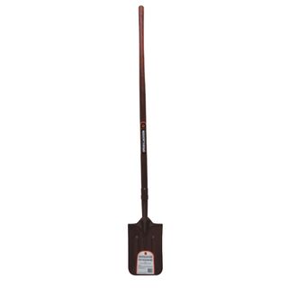 Long Wooden Handle Post Hole Shovel