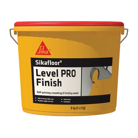 SIKA FLOOR Level Pro Finish - 9kg Self Priming Skim Coat