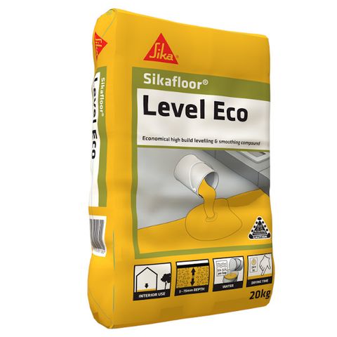 SIKA FLOOR LEVEL ECO - Economical High Build Levelling Compound Interior Use