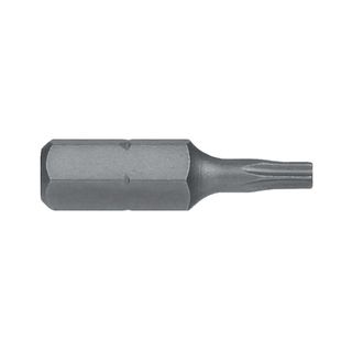 T10 x 25mm Resytork Security driver bit To Suit 6 Gauge and M3