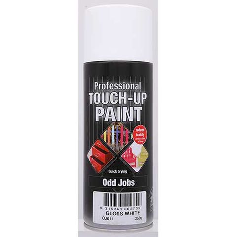 Budget Spray Touch Up Paint 300g - GLOSS WHITE