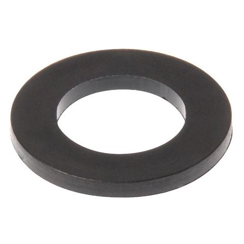 Flat Black Nylon UV Washer M5 x 10 x 1mm