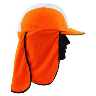 Hard Hat Fit Over - Fluoro Orange