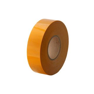 50mm x 45mtr Roll Yellow Reflective Tape Class 1