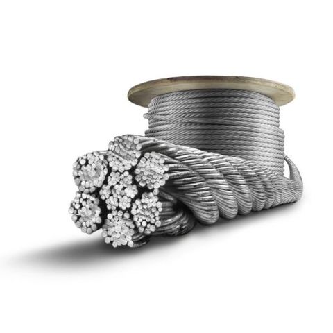 6mm x 100m Gal Wire Rope Roll