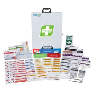 First Aid R3 Constructa Max Pro Kit, Strong Steel Box - Up to 50 people - Low Risk Site