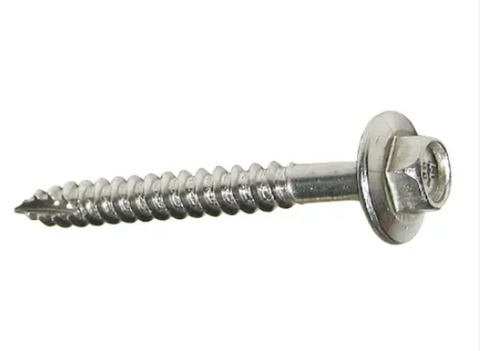 14g x 90mm  Stainles 316 Gr T17 Roofing Screw - No Neo
