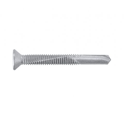 12g x 80mm - Series 500 CSK Head Screws Extended Point - Galvanised
