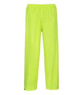 Rain Pants, yellow PVC - Size XL