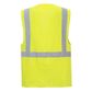 Day/Night Fluro Yellow Hi-Vis Berlin Executive Vest - Size 3XL