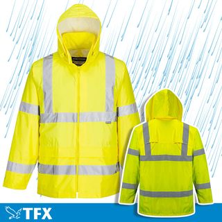 Rain Jacket Shell FabricYellow - Size L