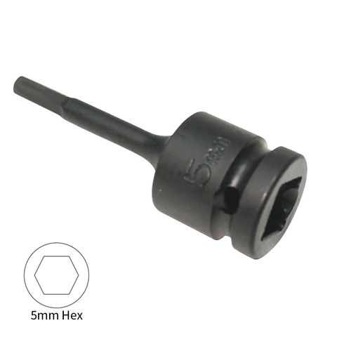 Hex Drive 16mm x 1/2inch Impact Driver Bits