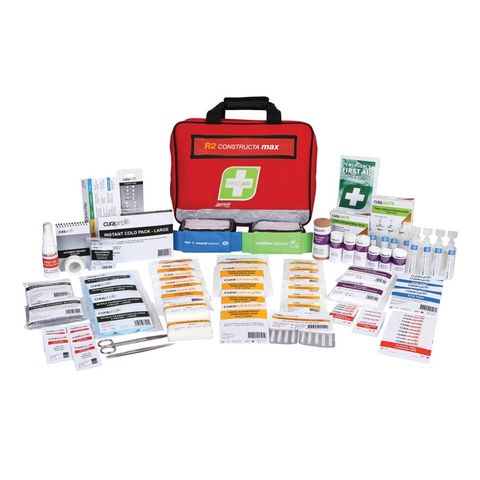 First Aid R2 Constructa Max Kit, Handy Soft Pack - Up to 25 people