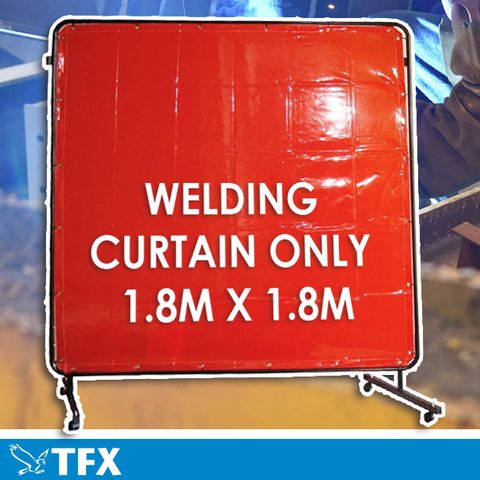 Welding Curtain Only 1.8m x 1.8m