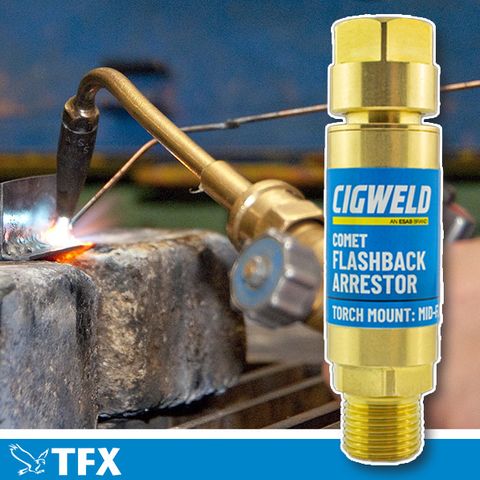 Flash Arrestor- Torch Mount - Oxy