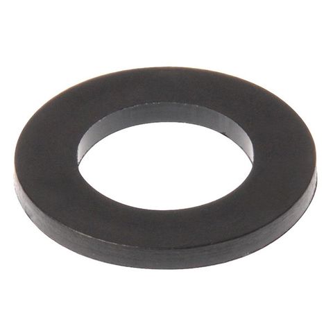 Black Mudguard Nylon UV Washer M16 x 49.38mm x 2.7mm