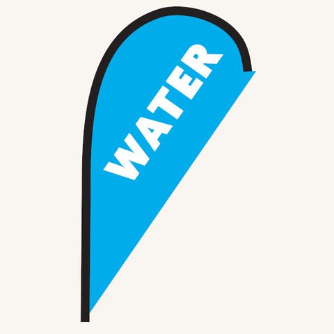 Water Flag 2.5mtr