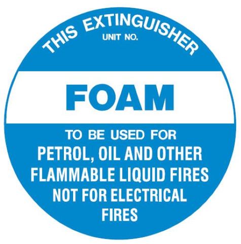 Foam EXT Sign 200mm Poly