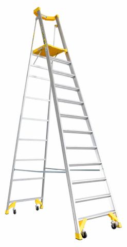 12 Step inc Platform - Alum Platform Step Ladder