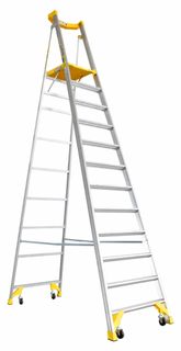 12 Step inc Platform - Alum Platform Step Ladder