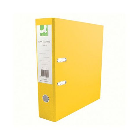 Arch Lever File  A4 Yellow