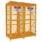 Forklift Cylinder Storage Cage - 4 Cylinder capacity - SCGR4T