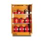 250L Flammable Liquids Cabinet 2 Door 2 Shelves SCIRF250