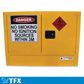 100L Flammable Liquids Cabinet, 2 Door & 1 Shelf - SCIRF100