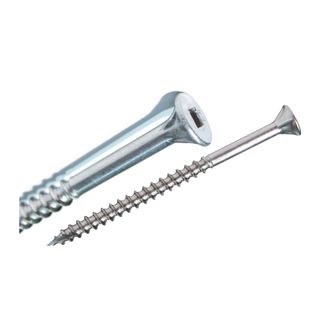 14g x 100mm Sq Drive Stainless 316 Batten Screws