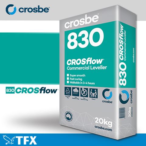 Crosbe Crosflow 830 Commercial  - Internal External - Floor Leveller