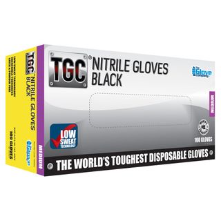The Glove Company Nitrile Gloves - Medium - Box 100