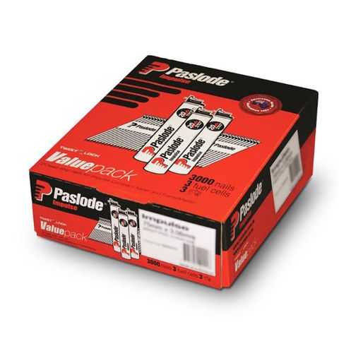 50mm x 2.87mm Bright Paslode Framing Nails 3000 - Value Pack - B20544V