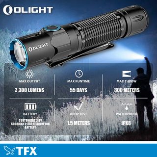 Olight Warrior 3 Rechargeable Torch