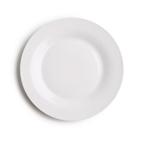 White Side Plate 17.5cm Dia Crockery