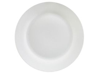 White Dinner Plate 25cm Dia Crockery