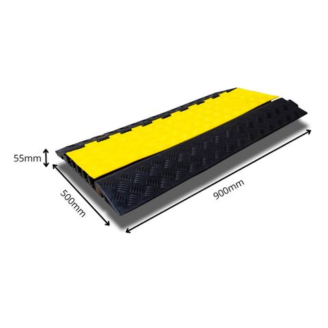 Cable Protector Cover – 5 Channel 55 x 500 x 900mm