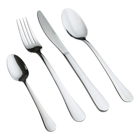 Cutlery Pack 16 Pack - Stainless Steel