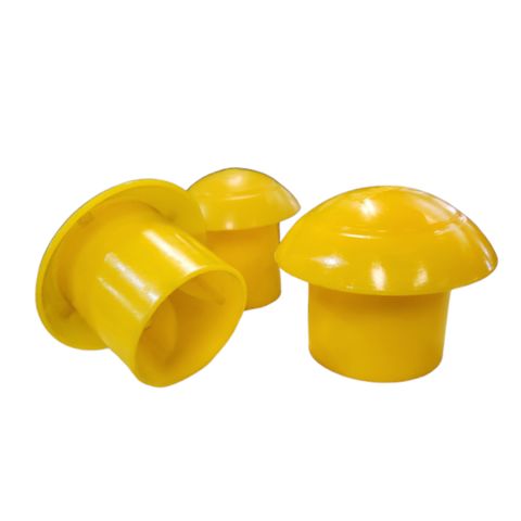 Yellow Reo Bar Cap - Suits 12mm to 20mm- Bag 50