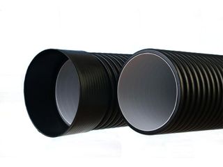 450mm ADS N12 HDPE Pipe ( Outer Corrugated & Inner Smooth Wall)-5.6m
